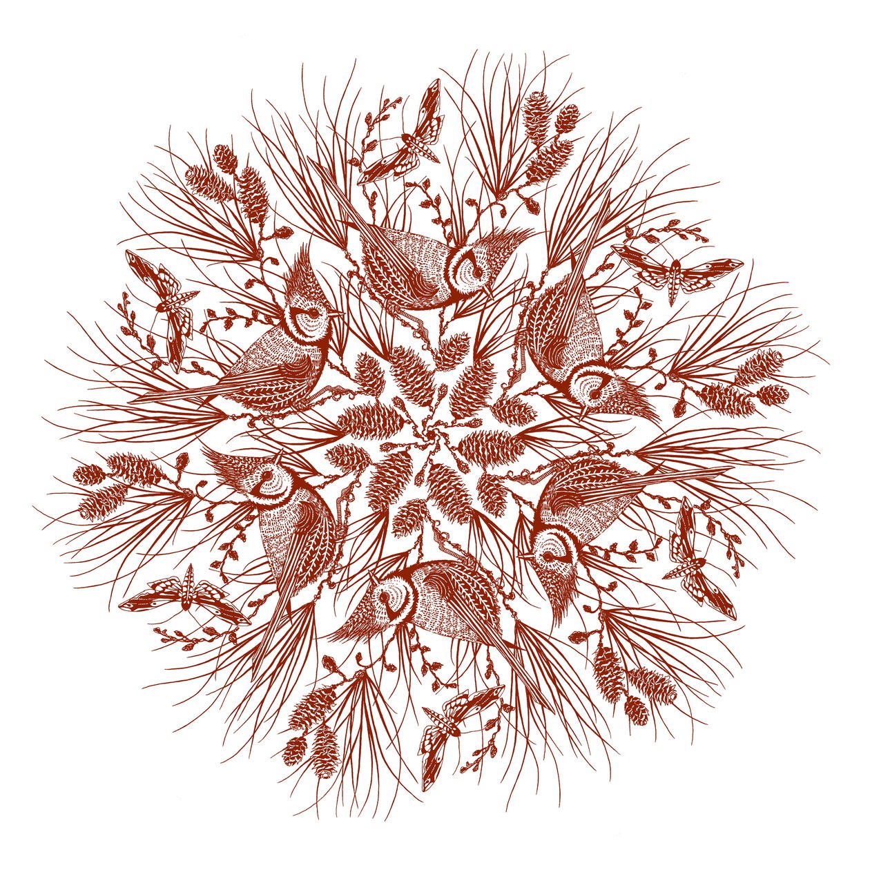 Caledonia, 2016 (serigrafi) af julia McKenzie