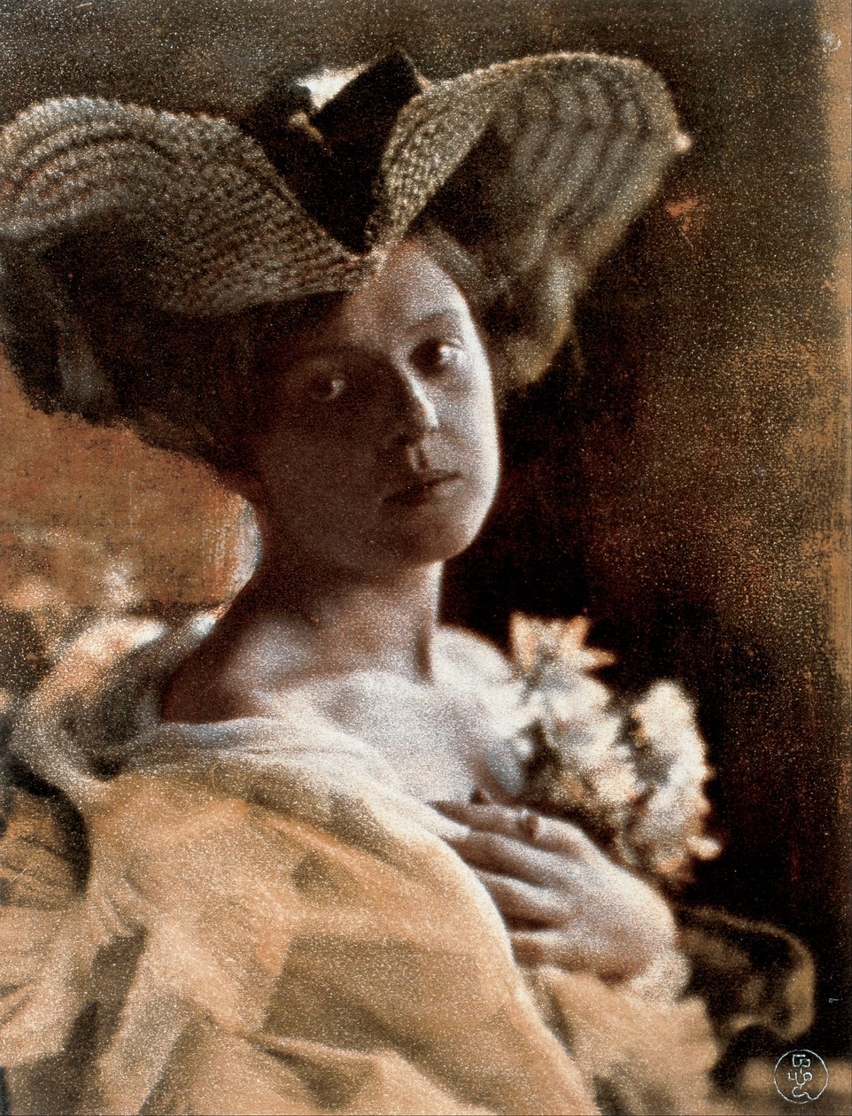 Halmhatten af Émile Joachim Constant Puyo