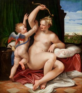 Venus afvæbner Amor, 1550-55