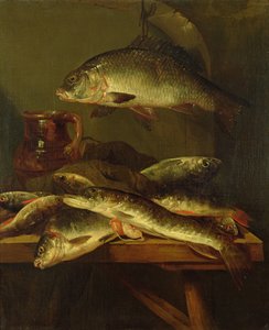 Stilleben med karper