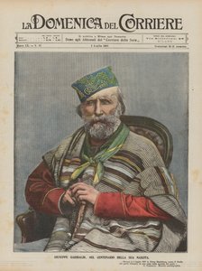 Giuseppe Garibaldi, i anledning af 100-årsdagen for hans fødsel