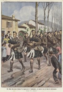 De allierede ved den italienske front