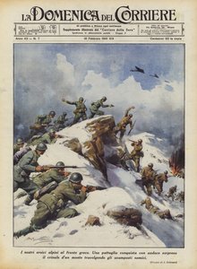 Vores heroiske Alpini på den græske front