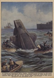 Tragedien om den engelske ubåd Thetis