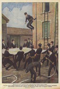 Brandmænd i mærkelig uniform