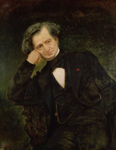 Portræt af Hector Berlioz (1803-69)