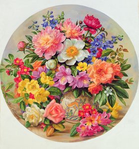 A405C Haveblomster i juli