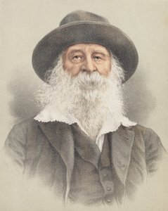 Portræt af Walt Whitman (1819-91)