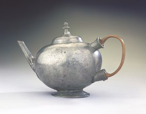 Tekande, fra Boston, Massachusetts, 1740-60 (tin og træ)