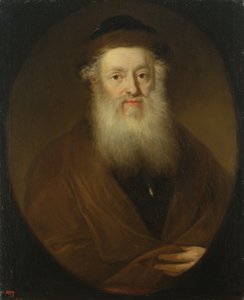 Portræt af en rabbiner, ca. 1709
