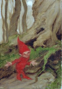 A Gnome by Tree Roots, 1928