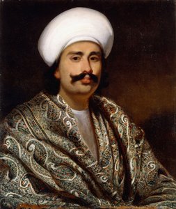 Portræt af en Nawab, ca. 1856-62