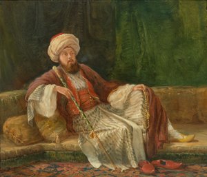 Western Gentleman in Oriental Costume. dani