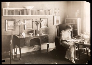 Crystal Herne, ca. 1905 (sølv gelatinetryk)