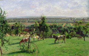 Skråning af Vesinet, Yvelines, 1871