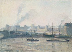 Saint-Sever-broen, Rouen: Mist, 1896