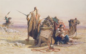 Fare i ørkenen, 1867