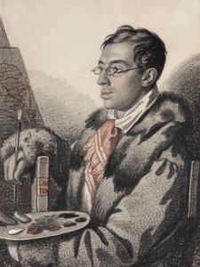 Selvportræt, 1820-1823.