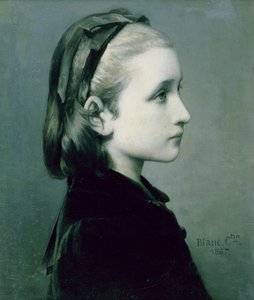 Hoved af en pige, 1867