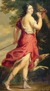Madame de Montespan som Jægerinden Diana