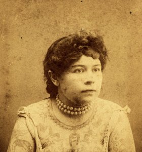 Portræt af Annie Howard ca. 1900