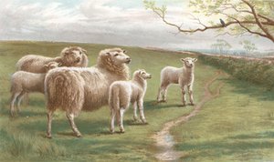 En sang om foråret (chromolitho)
