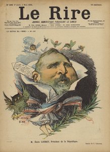 Emile Loubet, Illustration til Le Rire