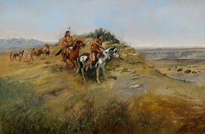 Bøffeljagt, 1891