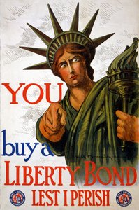 DU køber en Liberty Bond, 1917