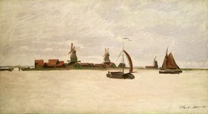 Den ydre havn i Zaandam, 1871