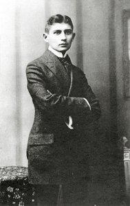 Portræt af Franz Kafka, (1883 - 1924)