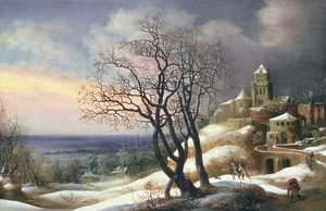 Vinterlandskab, 1600-tallet