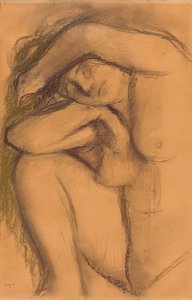 Studie af Nu (Aktsudie). Um 1888-92