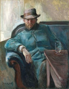 Portræt af Hans Jæger, 1889