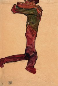 Mand nøgen, 1910.
