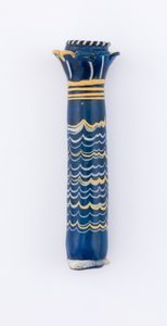Flask, New Kingdom, ca. 1400-1300 f.Kr. (glas)