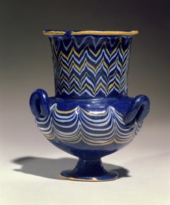 Krateriskos, fra Saqqara, New Kingdom (glas)