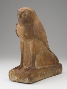 Horus Falcon, 664-525 f.Kr. (sandsten)