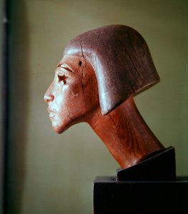 El-Amarna stil hoved (træ)