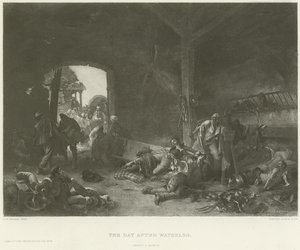 Dagen efter Waterloo (dybtryk)