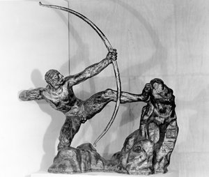 Hercules the Archer, 1909 (bronze)