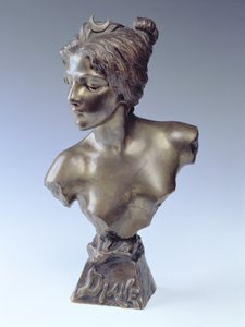 Buste af Diana, ca. 1910 (bronze)
