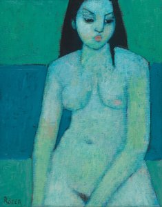 Angelina Nude (olie om bord)
