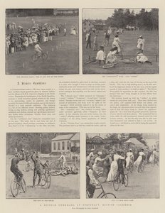 En Cykel Gymkhana i Esquimalt, British Columbia