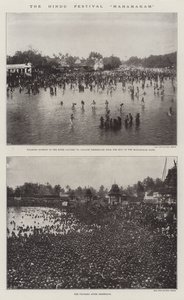 Den hinduistiske festival Mahamakam