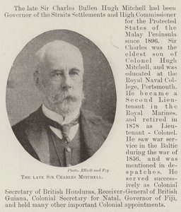 Den afdøde Sir Charles Mitchell