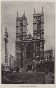 Westminster Abbey, vestfronten