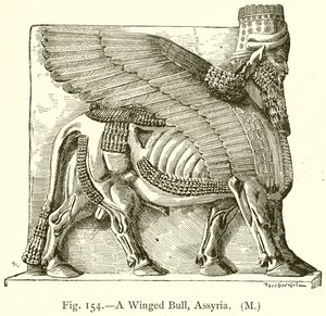 En bevinget Tyr, Assyrien