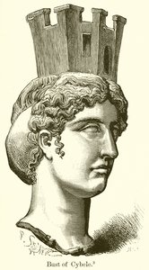 Buste af Cybele