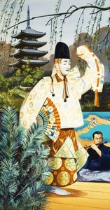 Japanske Noh-dansere